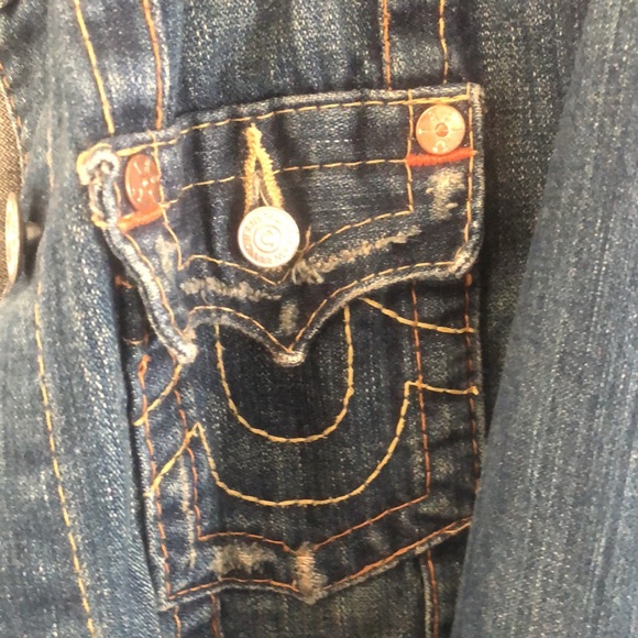 True Religion denim jacket size Large - Picture 3 of 5
